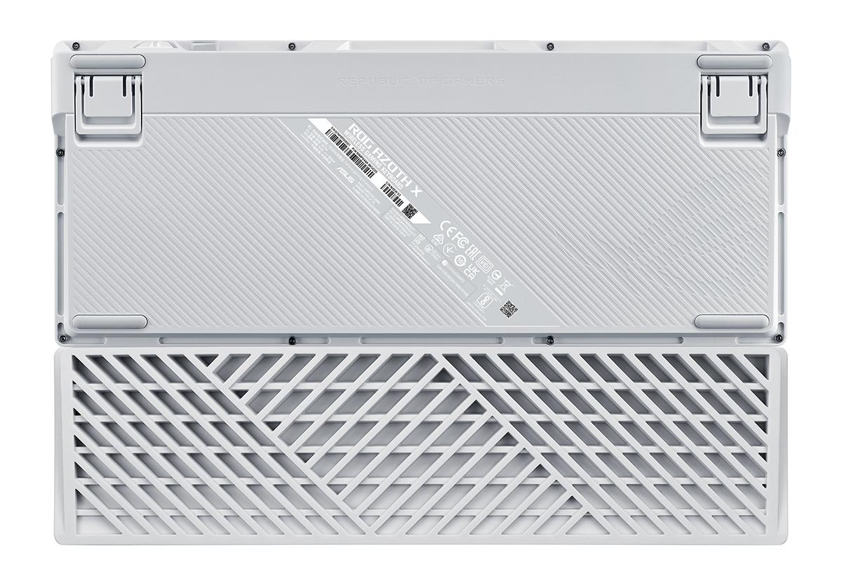 Геймърска безжична Клавиатура ASUS ROG Azoth X - White