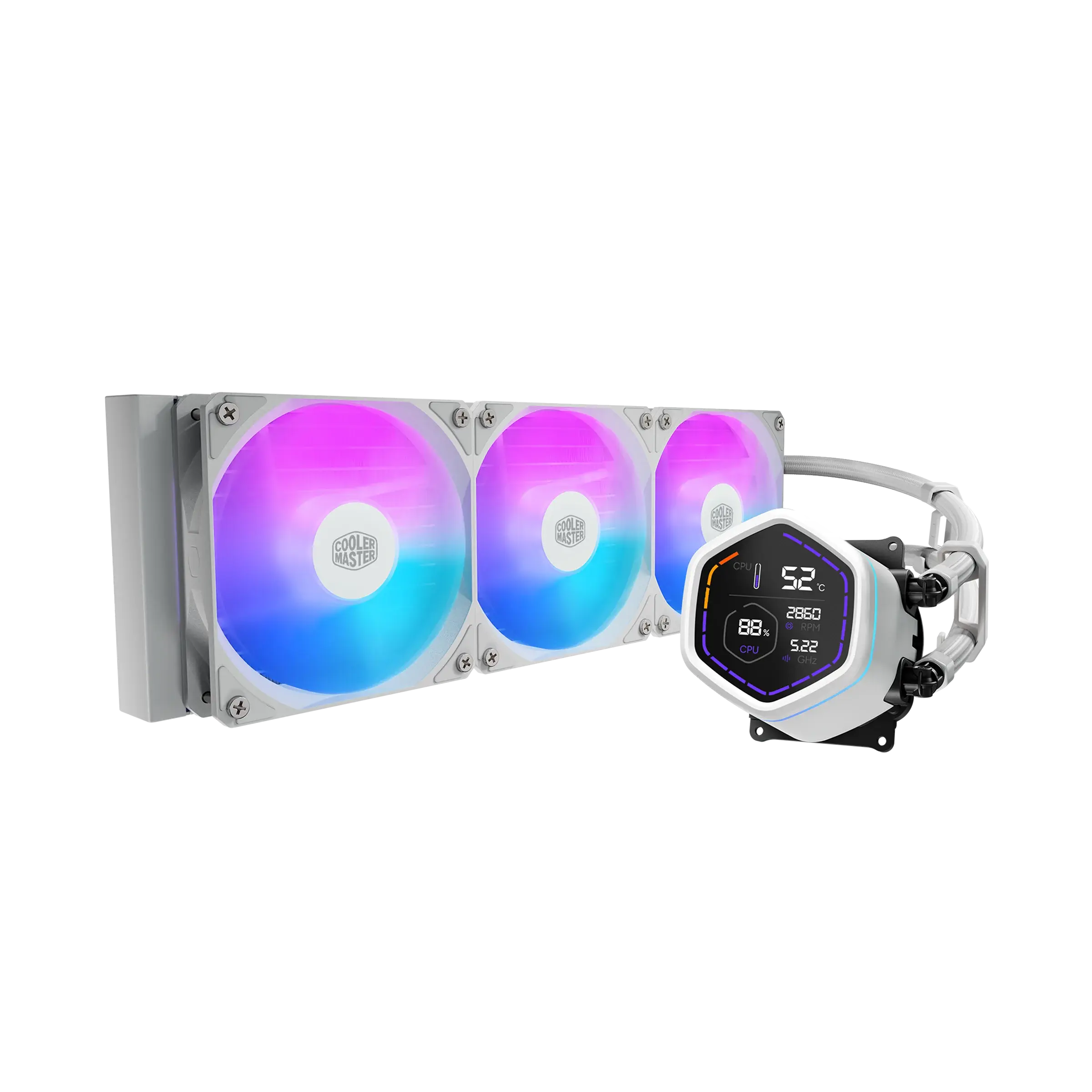 CPU Cooler Cooler Master MASTERLIQUID CORE NEX DIGITAL 360 - White
