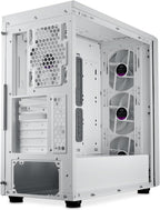 CoolerMaster MasterBox 600 - White ARGB Case