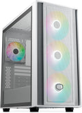 Кутия CoolerMaster MasterBox 600 - White ARGB