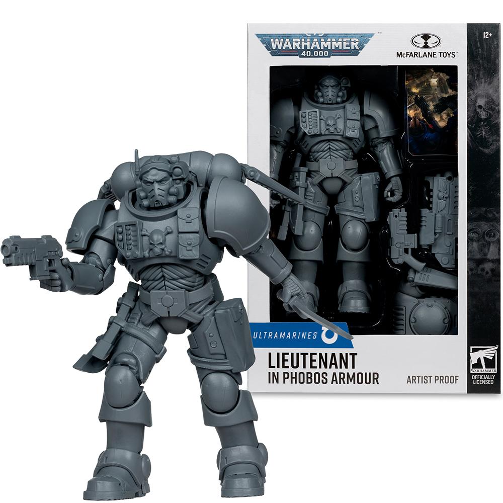 Фигурка Warhammer 40,000 Lieutenant in Phobos Armour (Ultramarines) Artist Proof 7in Figure McFarlane