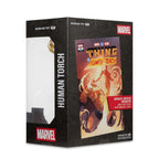 Marvel Human Torch 1:6th Scale Collectible Figure with Scene (Marvel 2-in-One #10)
