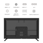 METZ 40MTE2000Z 40" HD LED TV, Black