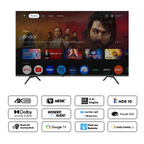 METZ 55" UHD LED Smart TV, 4K, Google TV, Frameless, 2x10W