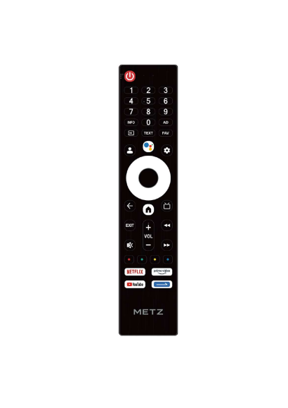 METZ Телевизор 65" UHD LED SMART TV, 4K, Google TV, Frameless