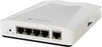 MikroTik Switch -CRS304-4XG-IN, 1 x Gigabit Ethernet port, 4 x 10G, PoE in:802.3af/at