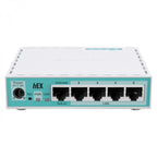 Router MikroTik 10/100/1000Mbit, PoE, RAM - 512 MB, USB - A, RouterOS v7, License level 4