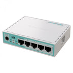 Router MikroTik 10/100/1000Mbit, PoE, RAM - 512 MB, USB - A, RouterOS v7, License level 4
