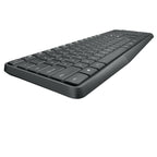 Wireless keyboard and mouse set Logitech MK235, Dark grey