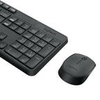 Wireless keyboard and mouse set Logitech MK235, Dark grey