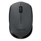 Wireless keyboard and mouse set Logitech MK235, Dark grey
