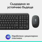 Logitech MK250 Graphite Wireless Combo - Cycled