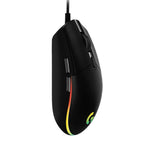 Gaming Mouse Logitech G203, Optical (8000 dpi), USB, RGB, Black