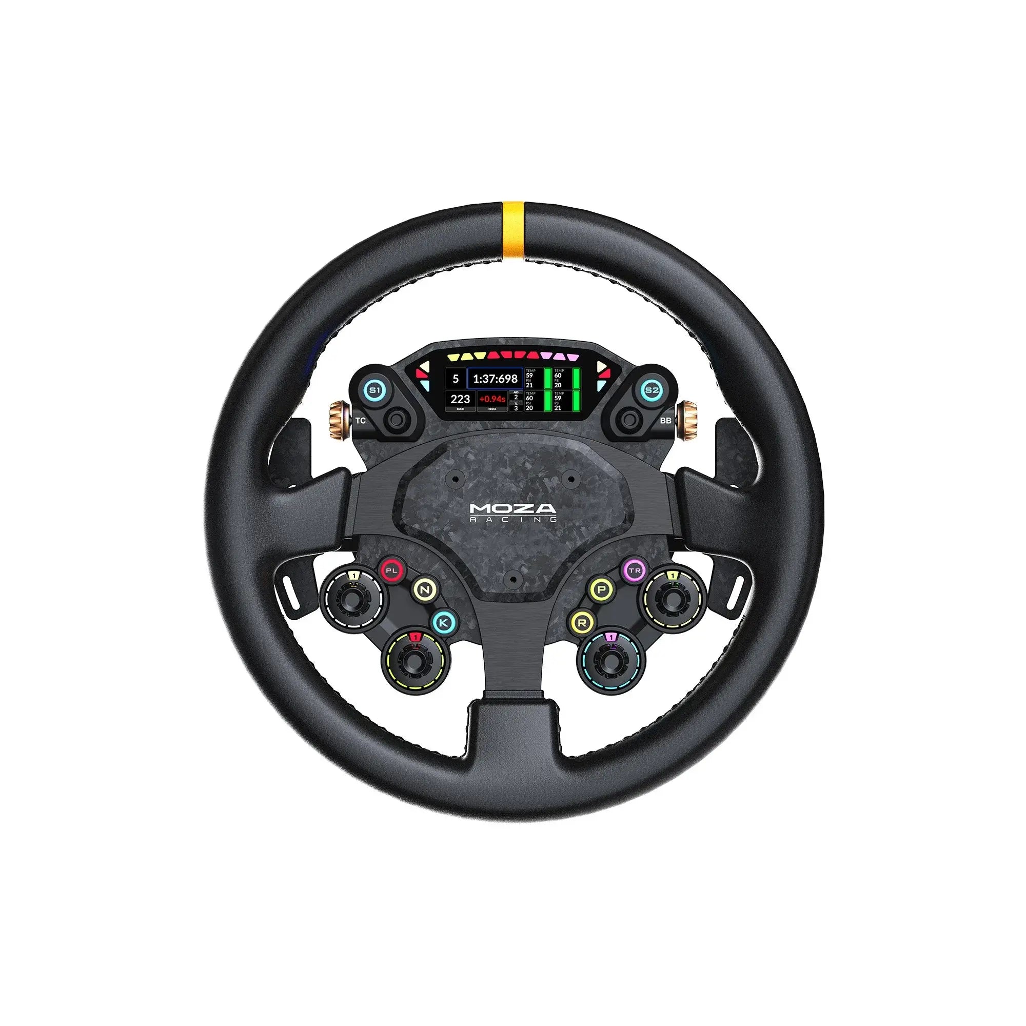 Волан с дисплей MOZA CS Pro за основа R5, R9 V2, R12 , R16, R21 - PC