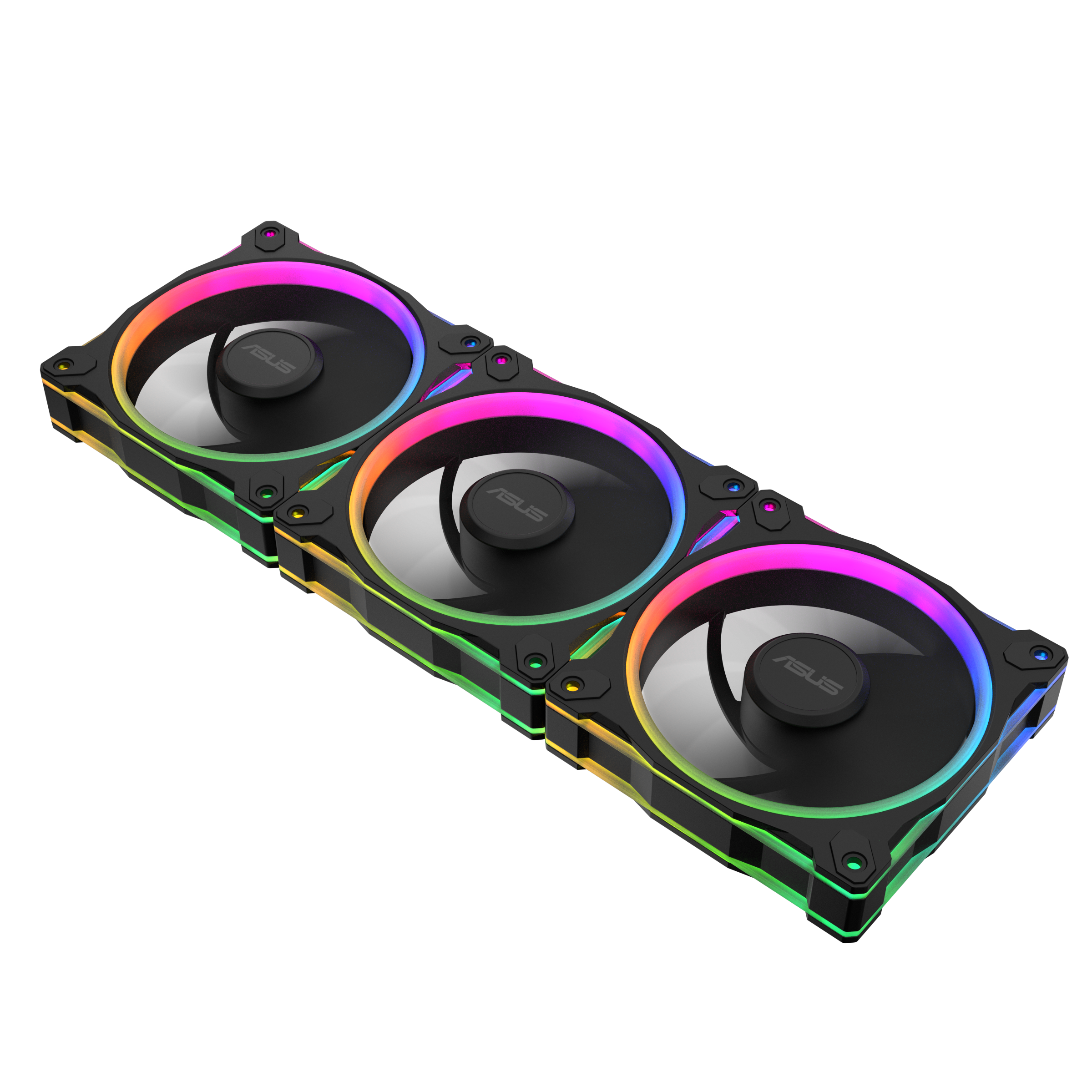 ASUS PRIME MR120 ARGB Reverse Black Edition 3-in-1 Fan Kit