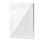 Външен хард диск Western Digital My Passport, 2TB, 2.5" - Бял