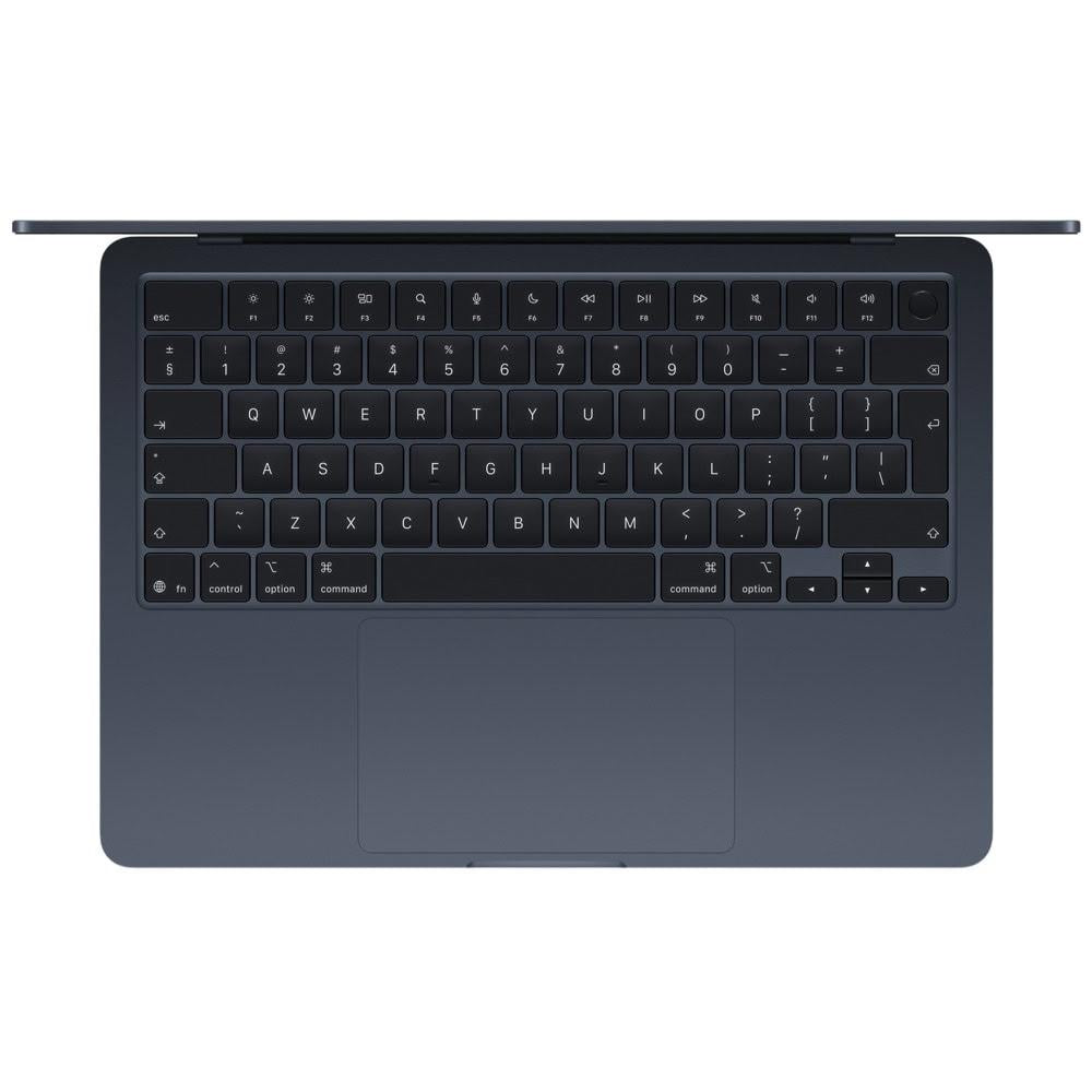 Лаптоп Apple MacBook 13.6", M4 10C CPU, 10C GPU, 24GB, 512GB-ZEE, MIDNIGHT