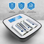 Charger NIMH R6,03 AA/AAA with microprocessor NC1000M EVERACTIVE