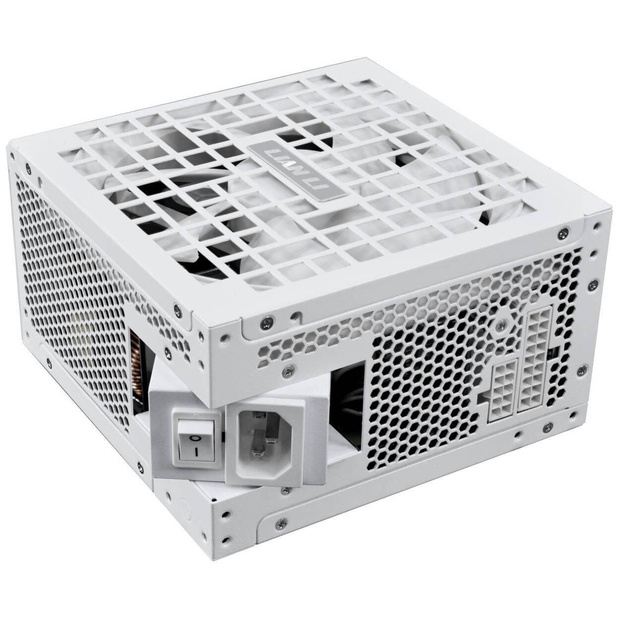 Захранващ блок Lian Li RS 1000W 80+ Gold PCIe 5.1, ATX 3.1 - Бял