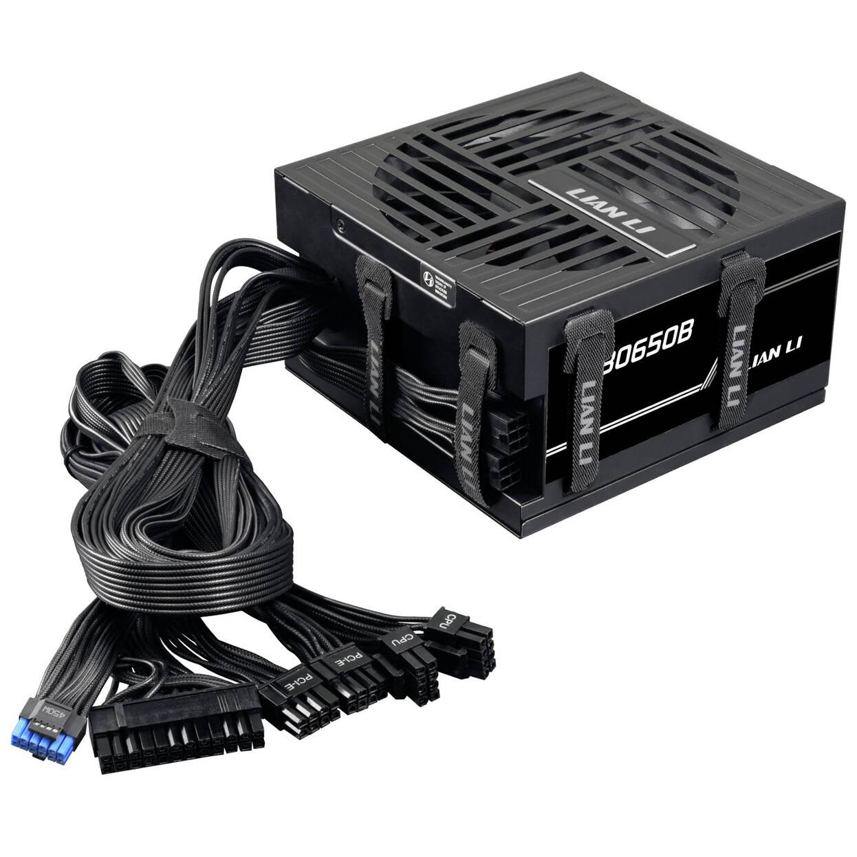 Захранващ блок Lian Li RB650B Black 650W 80+ Bronze PCIe 5.1, ATX 3.1
