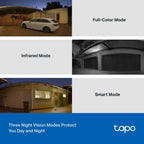 Outdoor Security WiFi Camera TP-Link Tapo C510W - 2K Pan/Tilt