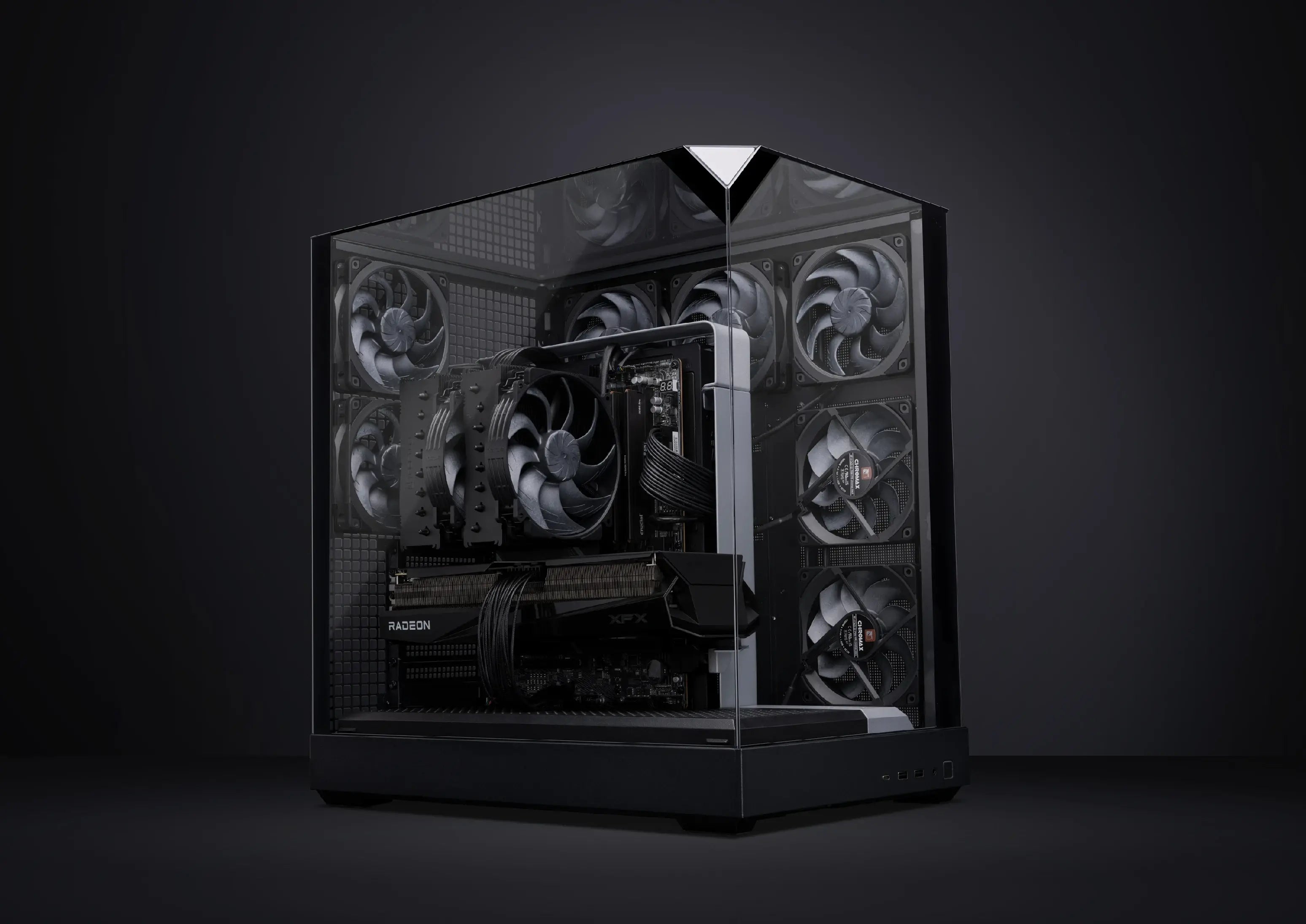 Noctua NF-A12x25 G2 PWM chromax.black Fan, 120mm