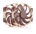 Комплект вентилатори Noctua NF-A14x25r G2 PWM Sx2-PP, 2 x Fan 140mm