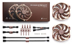 Noctua NF-A14x25r G2 PWM Sx2-PP Fan Set, 2 x 140mm Fan