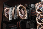 Noctua NF-A14x25r G2 PWM Sx2-PP Fan Set, 2 x 140mm Fan