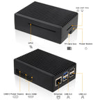 Inter-Tech ODS-739 RASPBERRY Case - Black