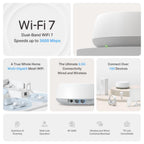 TP-LINK Deco BE25 Mesh System (2-pack), BE3600, 2x 2.5GbE, Wi-Fi 7