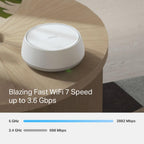 TP-LINK Deco BE25 Mesh System (2-pack), BE3600, 2x 2.5GbE, Wi-Fi 7