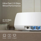 TP-LINK Deco BE25 Mesh System (2-pack), BE3600, 2x 2.5GbE, Wi-Fi 7