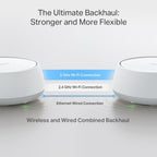 Меш система TP-LINK Deco BE25 (3-pack), BE3600, 2x 2.5GbE, Wi-Fi 7