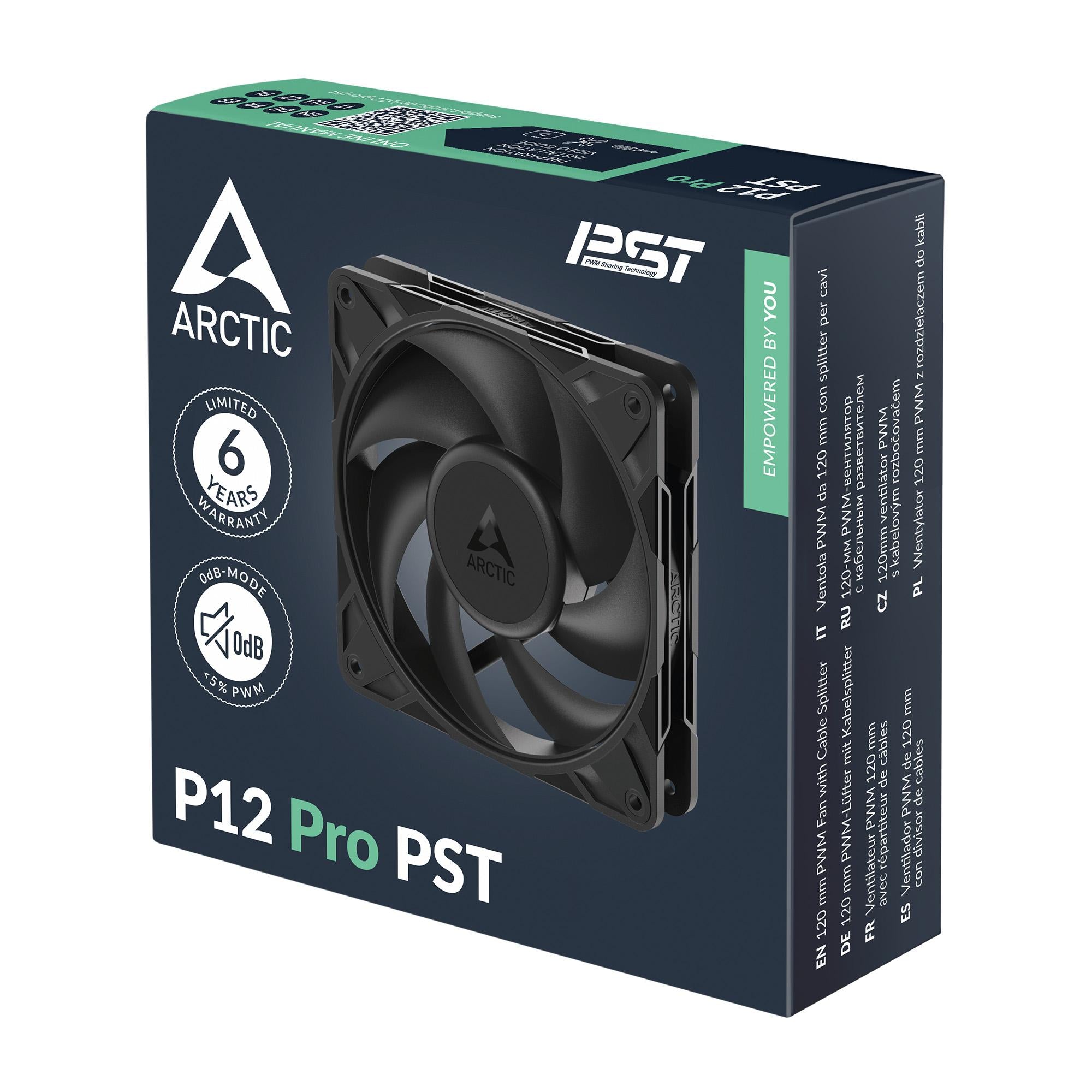 Вентилатор ARCTIC P12 Pro PST 120mm PWM