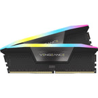 Corsair Vengeance Black RGB DDR5 32GB (2x16GB) 5600MHz CL40 Memory - XMP 3.0