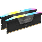 Corsair Vengeance Black RGB DDR5 32GB (2x16GB) 5600MHz CL40 Memory - XMP 3.0