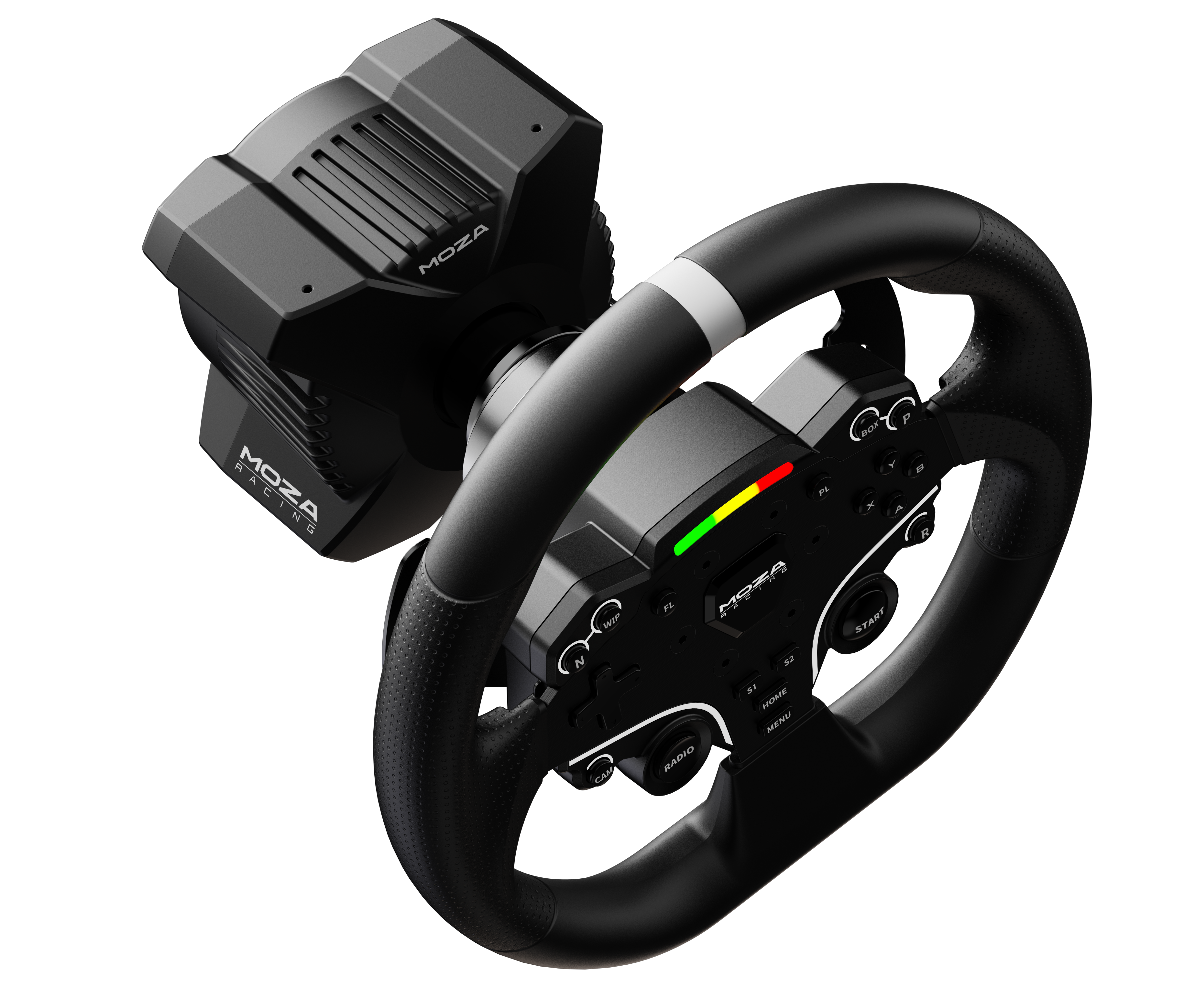 Волан MOZA R3 Bundle R3 Base + ES Wheel + SR-P Lite Double + R3 Table Clamp за PC и Xbox