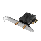 Wireless Adapter ASUS PCE-BE92BT WiFi 7 PCI-e with Two External Antennas and Bluetooth 5.4