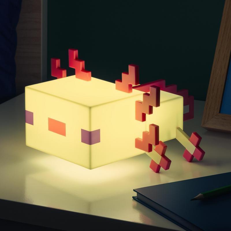 Лампа Paladone: Minecraft - Axolotl Light, PP11743MCFV2