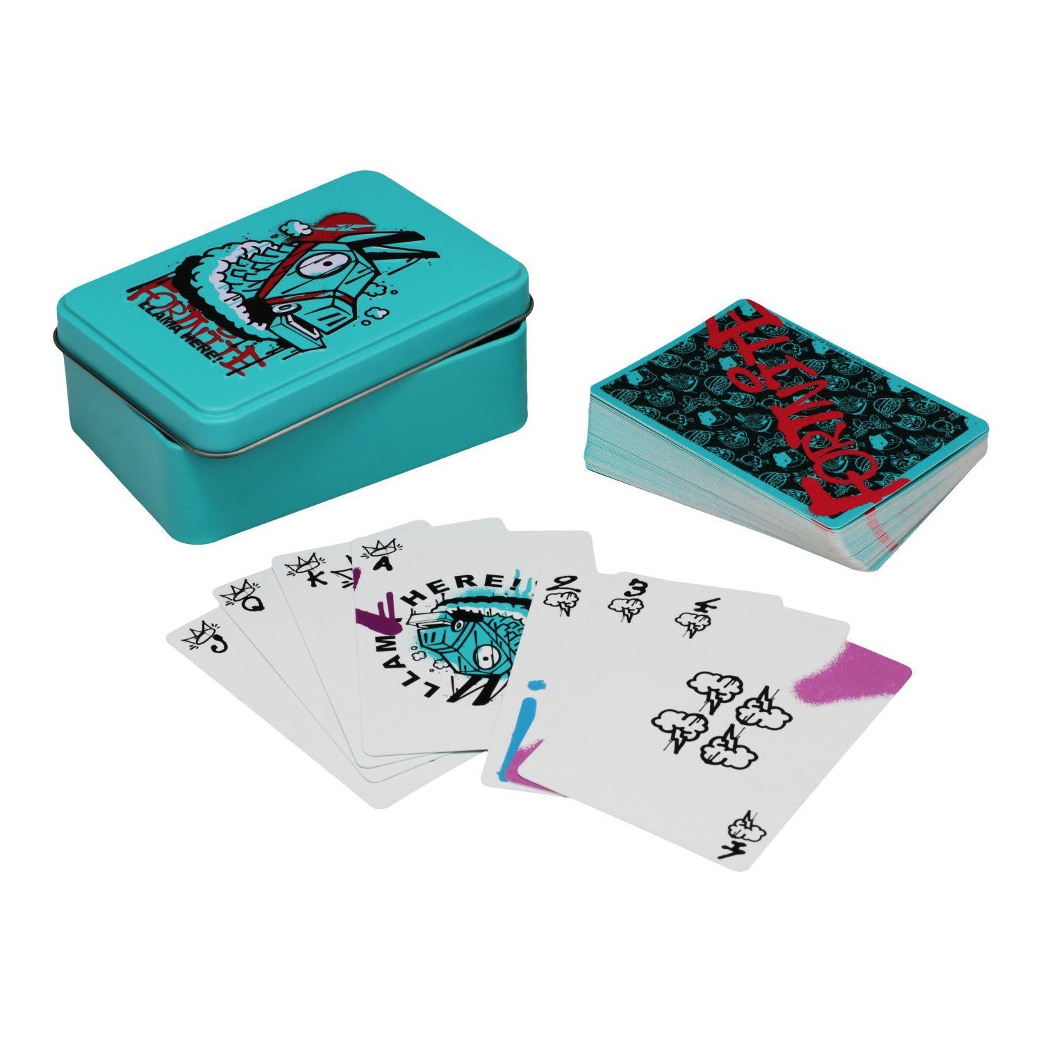 Карти за игра Paladone: Fortnite - Playing Cards in Tin, PP14531FO