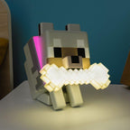 Paladone Glo Buddies Lamp: Minecraft - Wolf Light, PP14761MCF