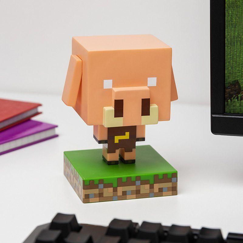 Лампа Paladone Icons: Minecraft - Piglin Light, PP14431MCF
