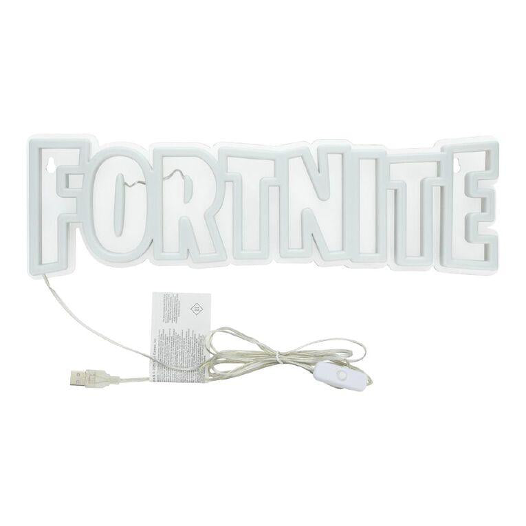 Статуетка за стена Paladone: Fortnite - Wall Mountable LED Neon Light (PP14621FOVN)
