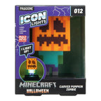 Paladone Icons: Minecraft - Zombie Jack O Lantern Light PP15302MCF Figurine