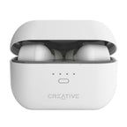 Creative Zen Air Pro True Wireless Earbuds - White, ANC