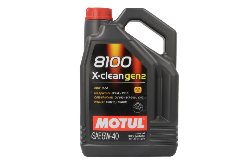 MOTUL 8100 X-CLEAN GEN2 5W40 5L