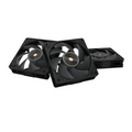 Комплект Вентилатори 3в1 ASUS PROART PF120 PWM - Black 120x120x28 mm
