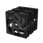 3-in-1 ASUS PROART PF120 PWM Fan Kit - Black 120x120x28 mm