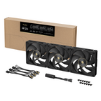 3-in-1 ASUS PROART PF120 PWM Fan Kit - Black 120x120x28 mm